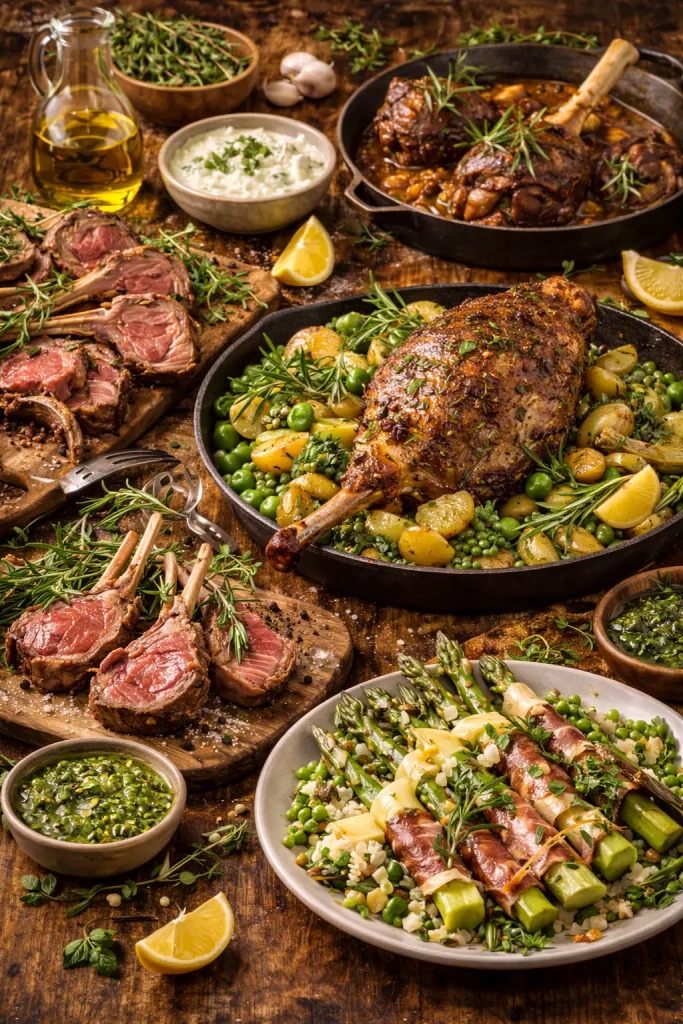 atelier culinaire - autour de l'agneau - la cuisine du marché