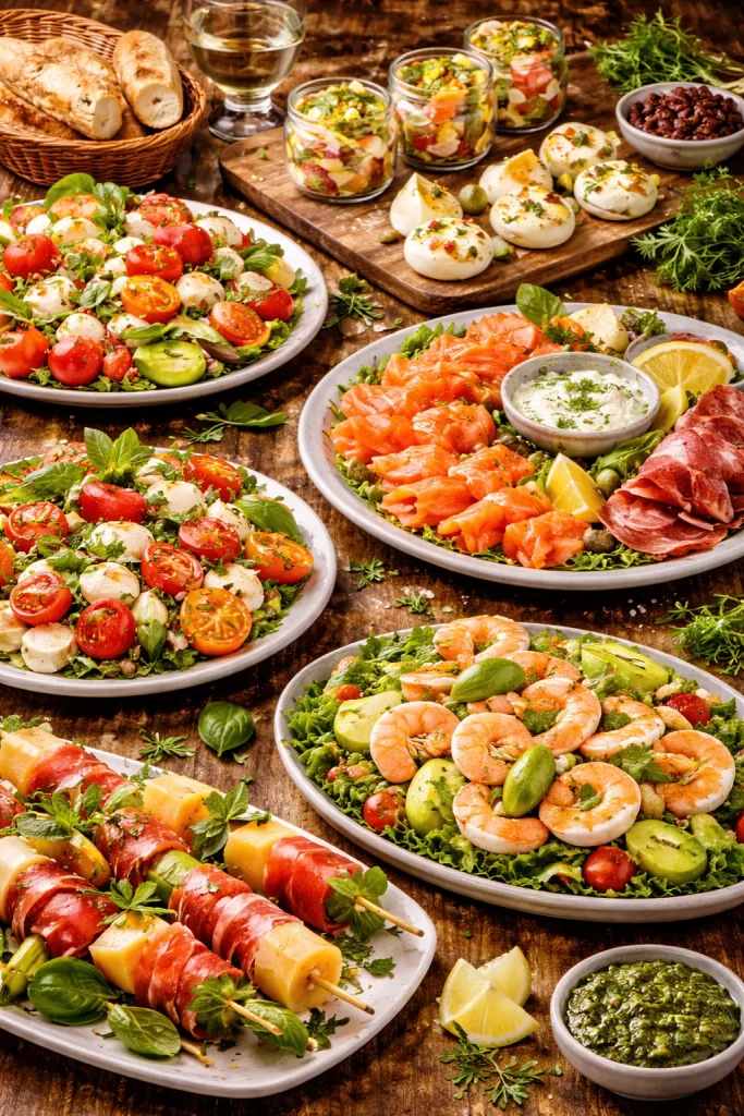 atelier culinaire - entrées froides - la cuisine du marché