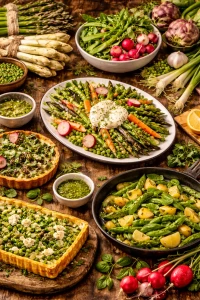 atelier culinaire - légumes de printemps - la cuisine du marché